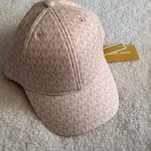 Michael Kors Kids Pink Logo Hat